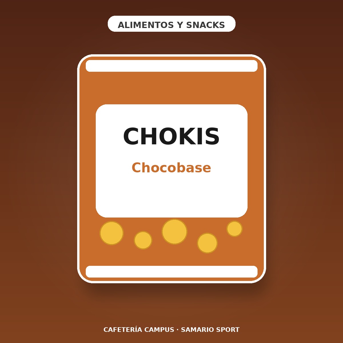CHOKIS CHISPAS CHOCOBASE 47GX15X6