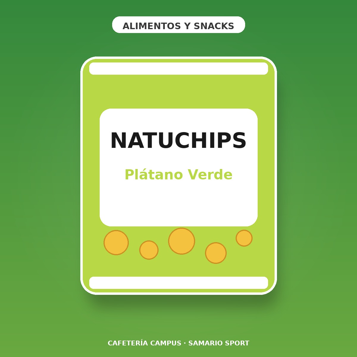 NATUCHIPS PLATANO VERDE 38GX84X1