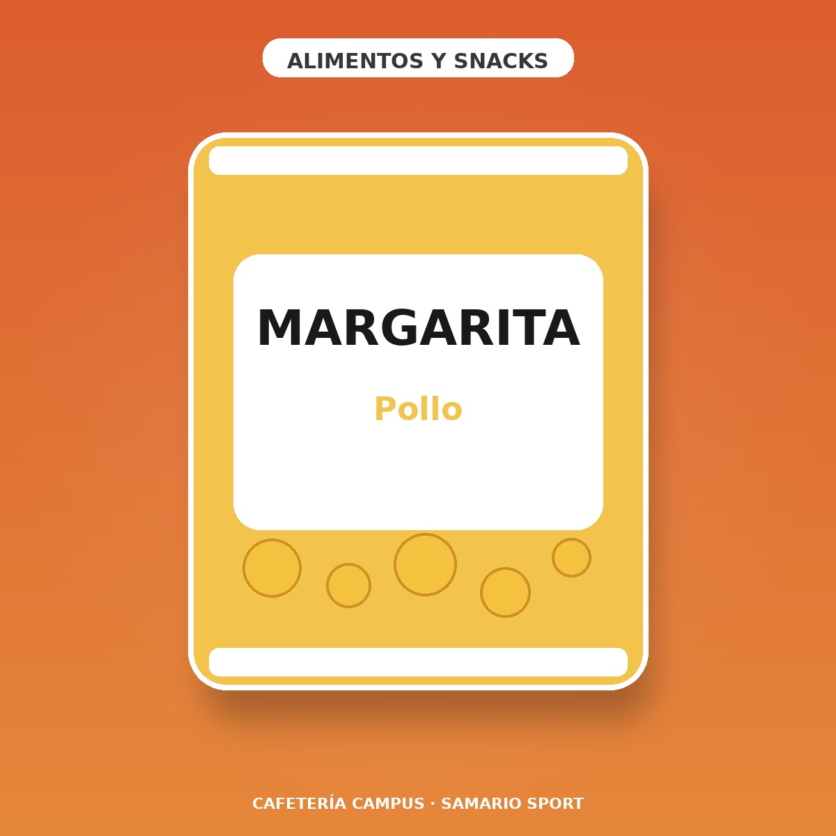 MARGARITA POLLO 36GX70X1