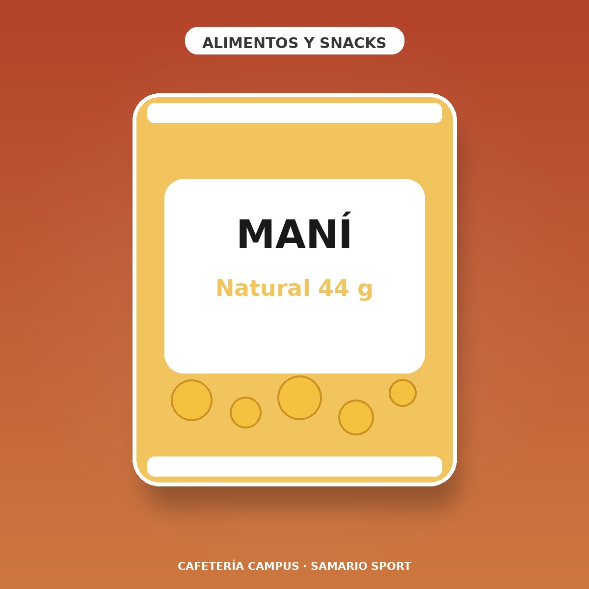 MANI MONO NAT 44G X 12 DISP X12 RM