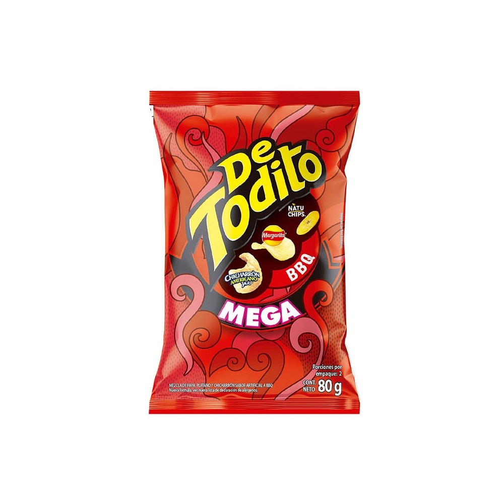 Detodito BBQ Mega 80g